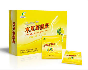 木瓜葛根茶葛根提取物野生葛根粉茶胸部女性產后胸部下垂