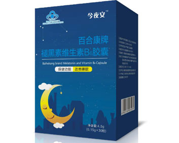 褪黑素維生素B6膠囊