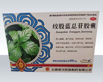 絞股藍(lán)總苷膠囊.